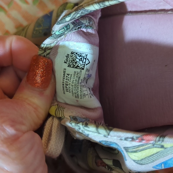 🍀Super EUC ❤️ KEDS x CJW: Specialty/Ltd Ed.👟LILAC🪻SILK🪻 SHOE🪻PRINT👟 sz 9🍀 - Picture 6 of 13